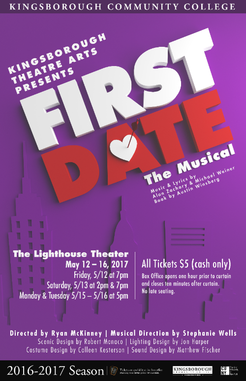 First Date, Music and Lyrics by Alan Zachary and Michael Weiner; book by Austin Winsberg