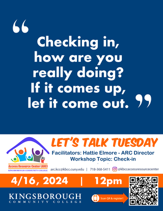 Let's Talk Tuesdays 4/16
