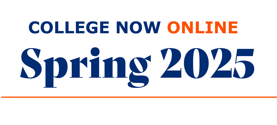 College Now Online Spring 2025