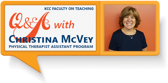 Q&A with Christina McVey Physical Therapist Assistant Program