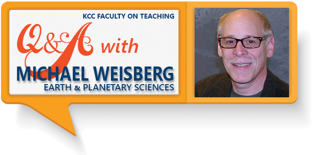 Q&A with Michael Weisberg | Earth & Planetary Sciences