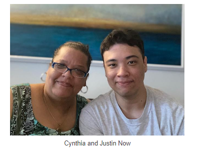 Meet Cynthia Olvina ‘08 and her son, Justin Olvina ‘23