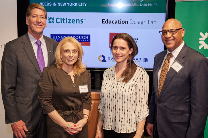 Kingsborough Community College to Receive $100,000 in Funding from Citizens Bank As It Expands EDL Investment to Benefit CUNY Community Colleges