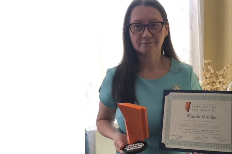 Employee of the Month: Wanda Morales Wanda Morales