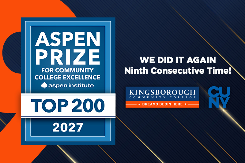 The 2025 Wave roster and coaching sta5 celebrate with Kingsborough President, Suri Duitch following 4-0 win over BMCC in the NYC CC Championship game. 10/19/25 Photographed: IG @ShotsByAyo