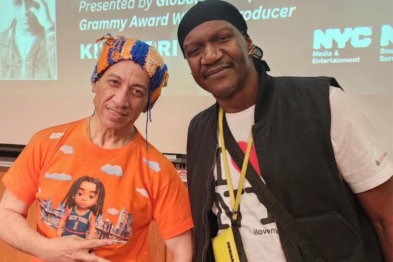 DJ Kid Capri and Alexander Allen 
